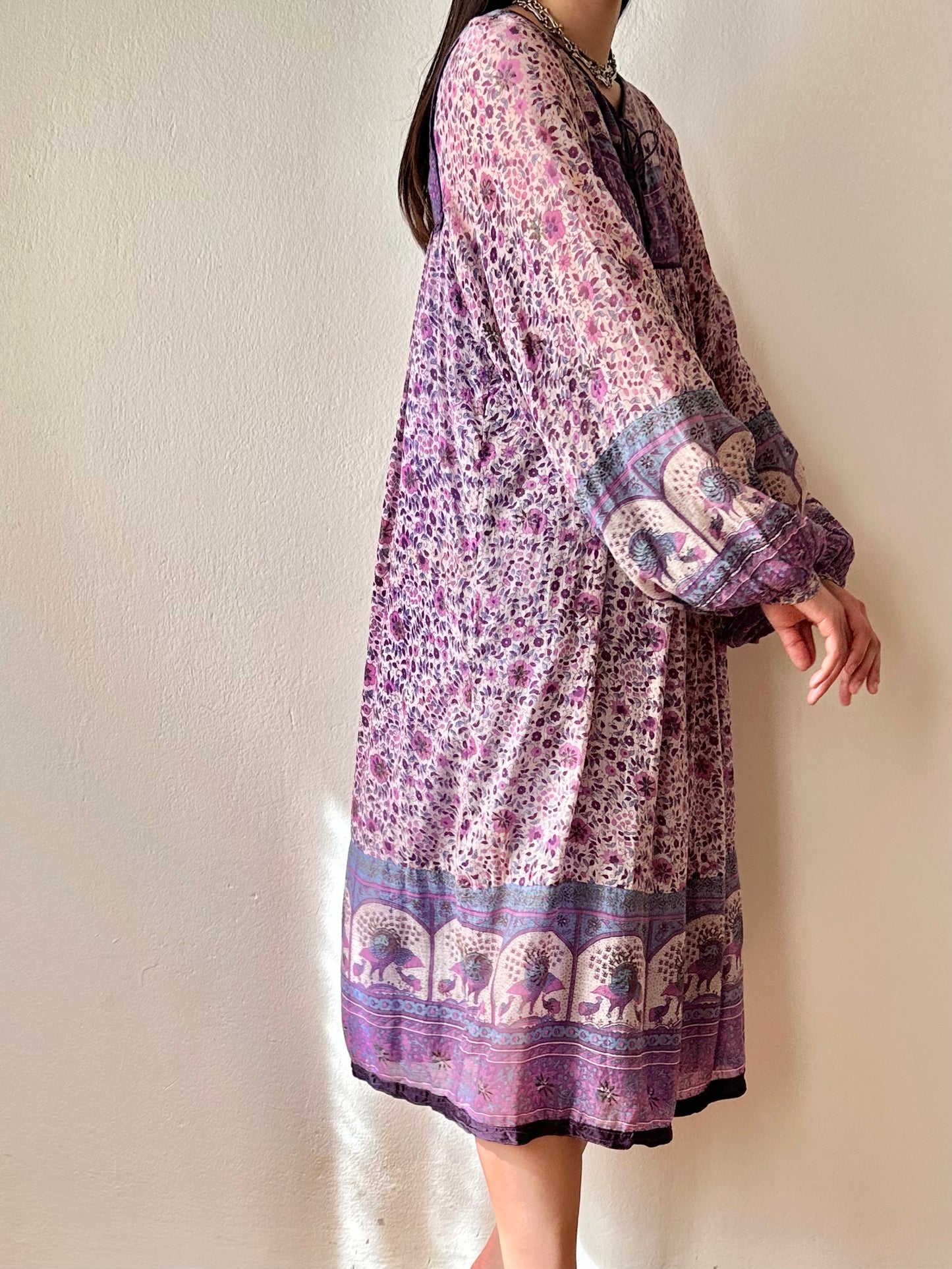 70s Indian cotton dress