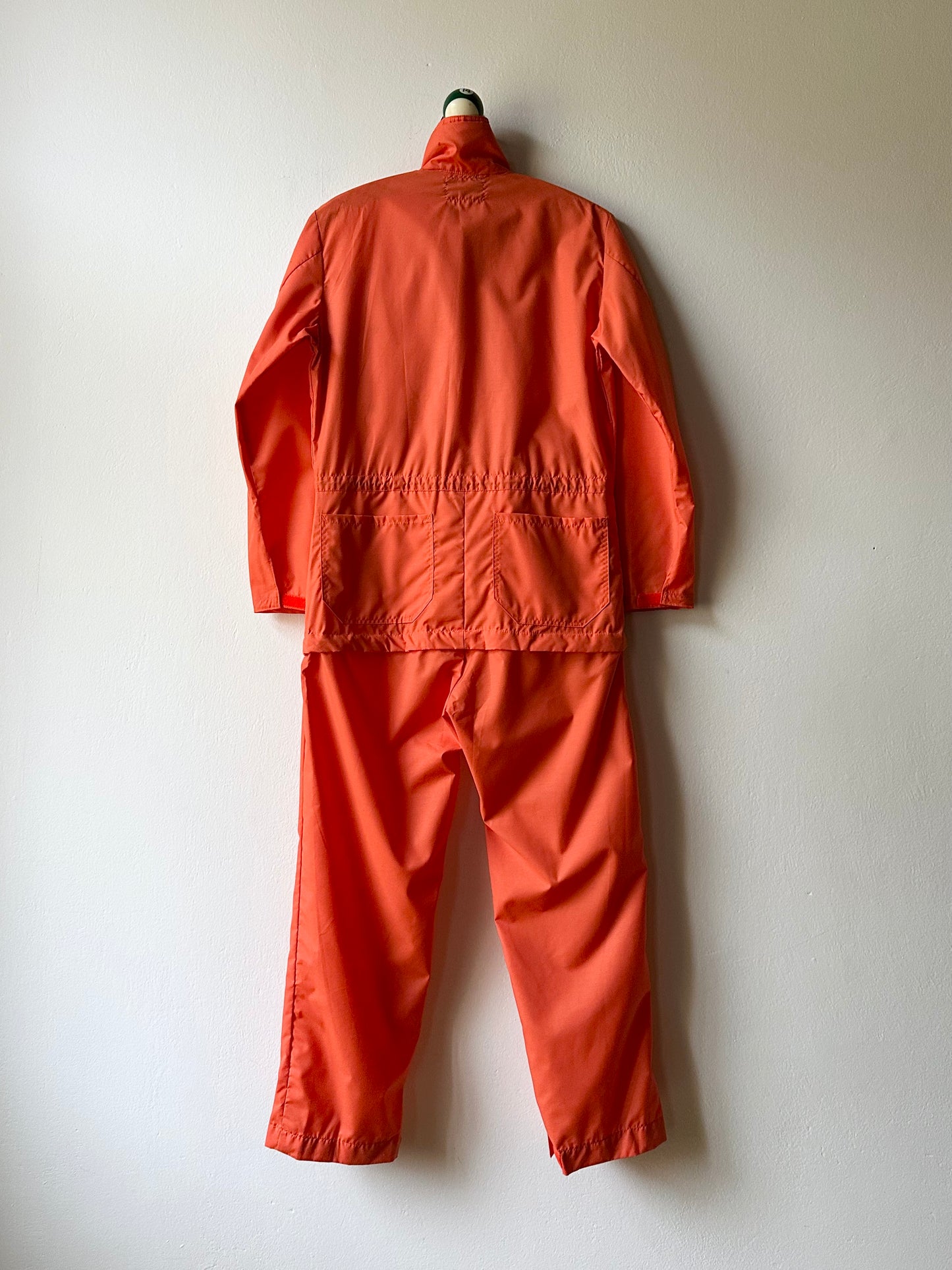 80s unique orange jumpsuits