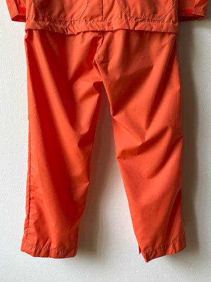 80s unique orange jumpsuits