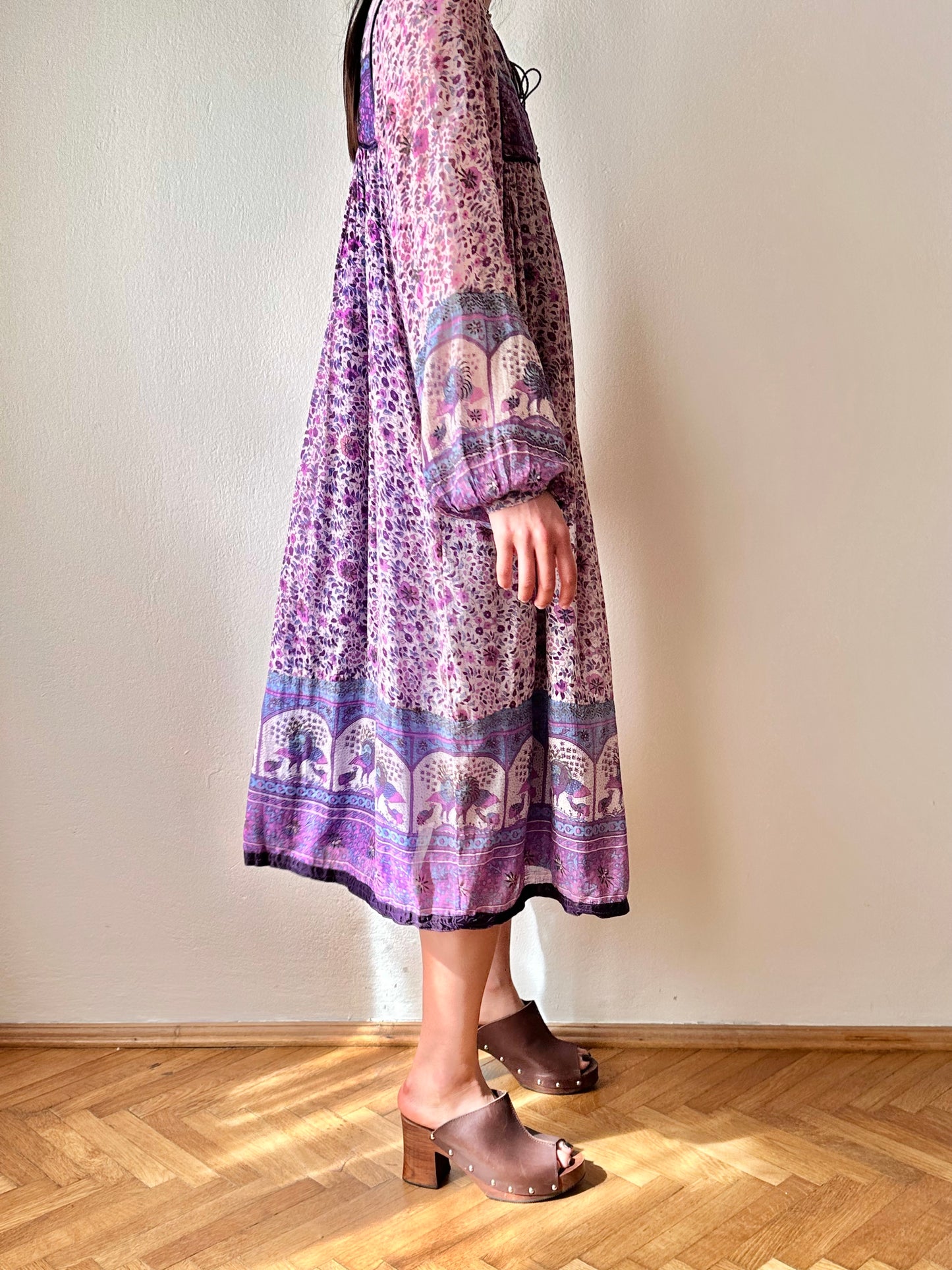 70s Indian cotton dress