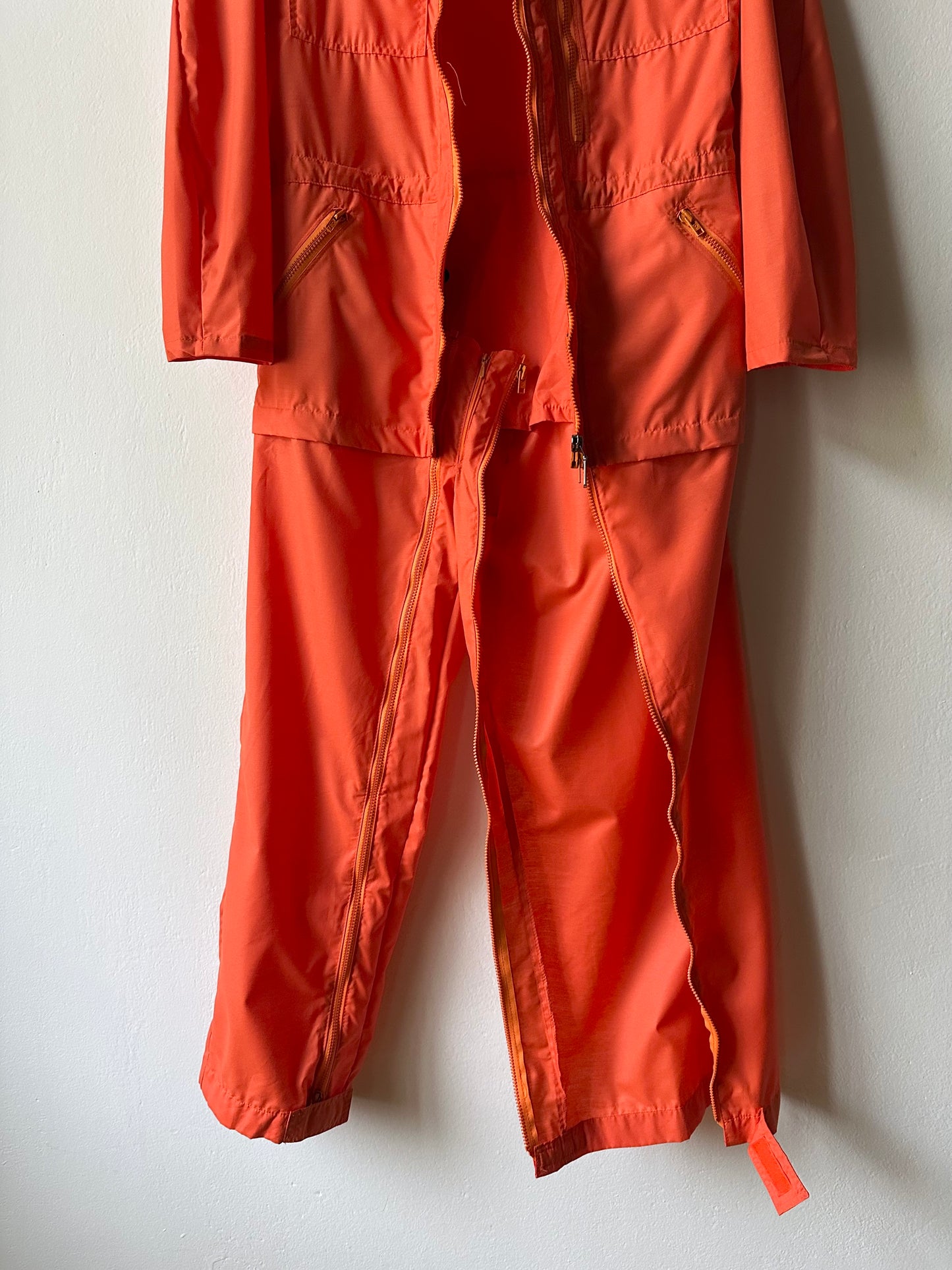 80s unique orange jumpsuits