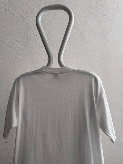 90s White Tee 4-Pack - L