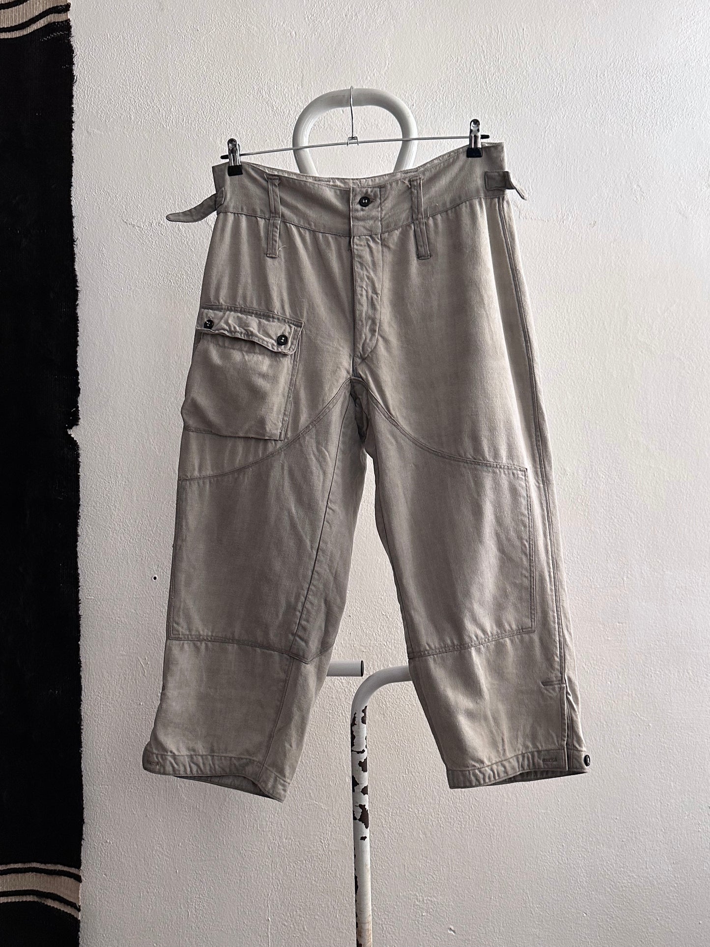 1960s Soviet tanker's trousers - w29-33