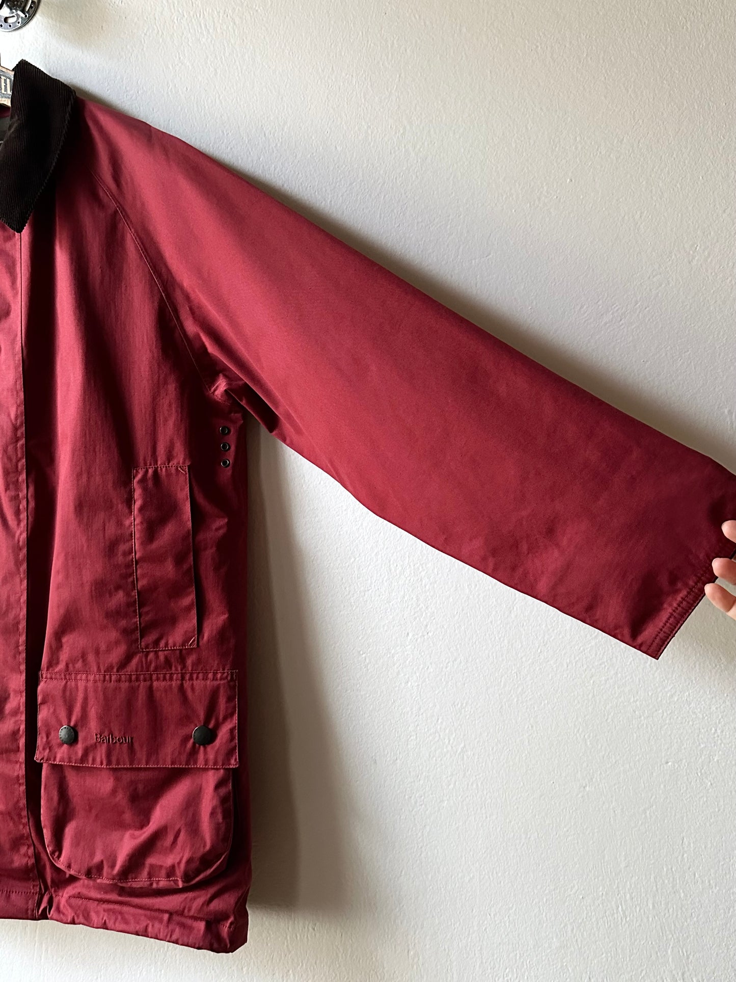 Barbour Beaufort nonwaxed hunting jacket