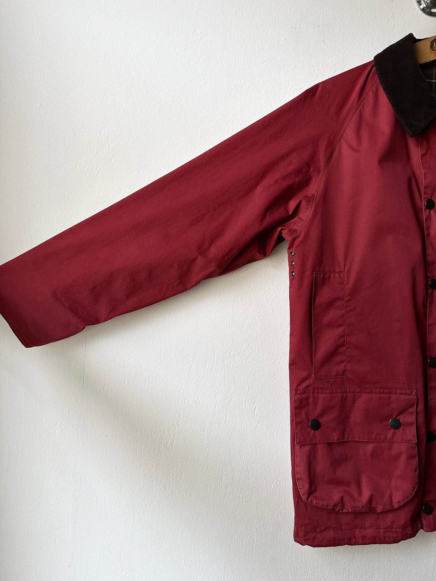 Barbour Beaufort nonwaxed hunting jacket