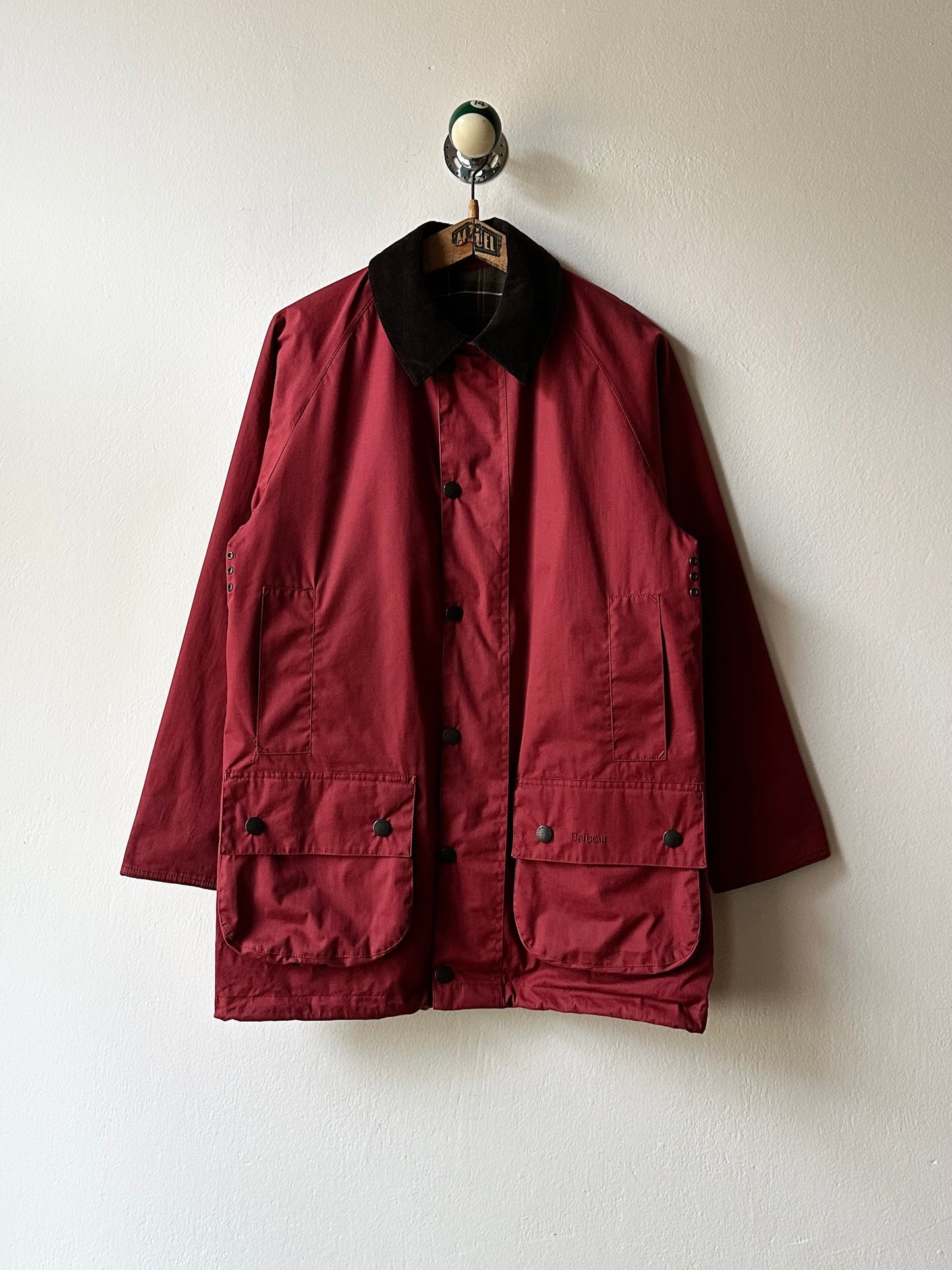 Barbour Beaufort nonwaxed hunting jacket