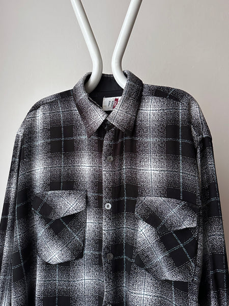 90s wool shirt - XL