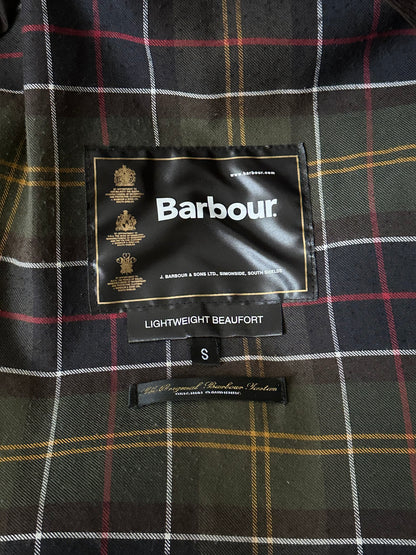 Barbour Beaufort nonwaxed hunting jacket