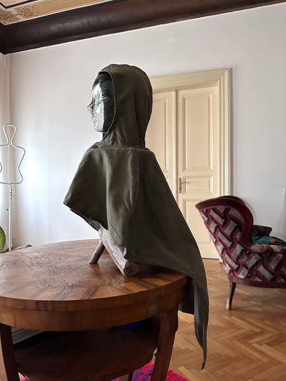 German military rain hat