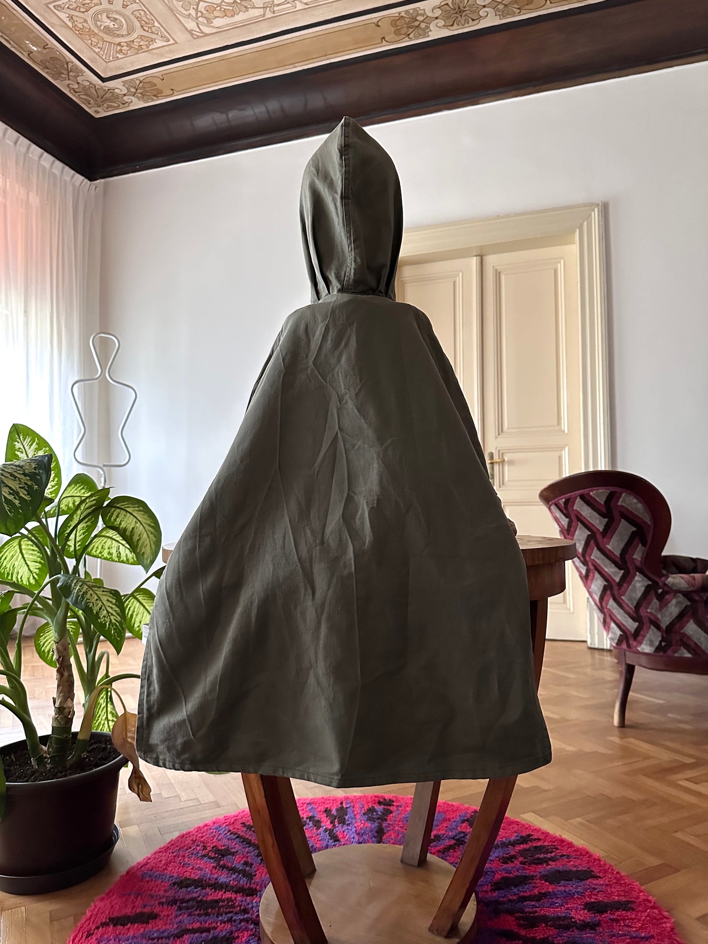 German military rain hat