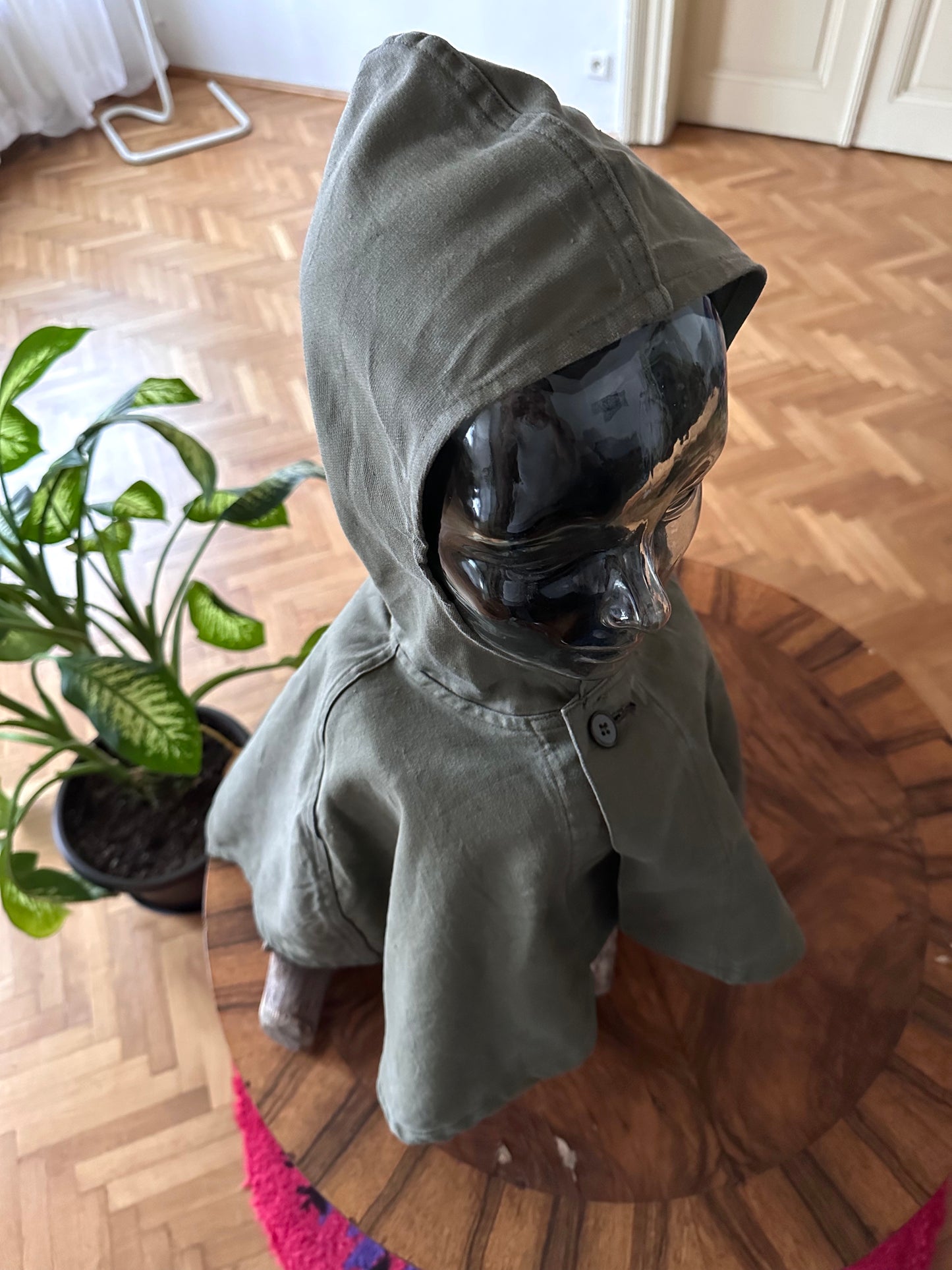 German military rain hat