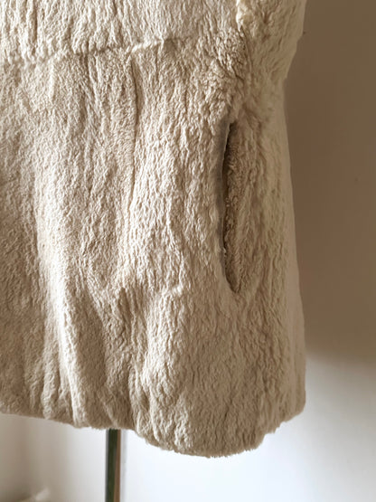 -60s Czechoslovakia real fur zip-up parka