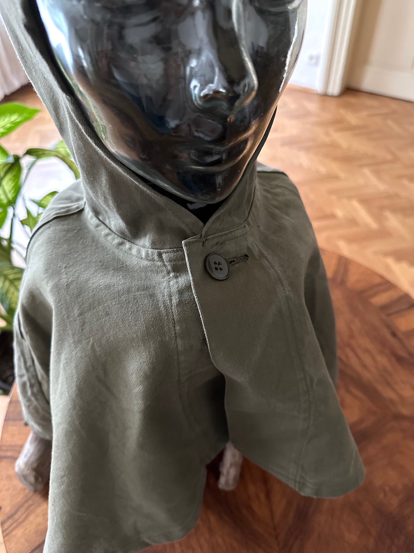 German military rain hat