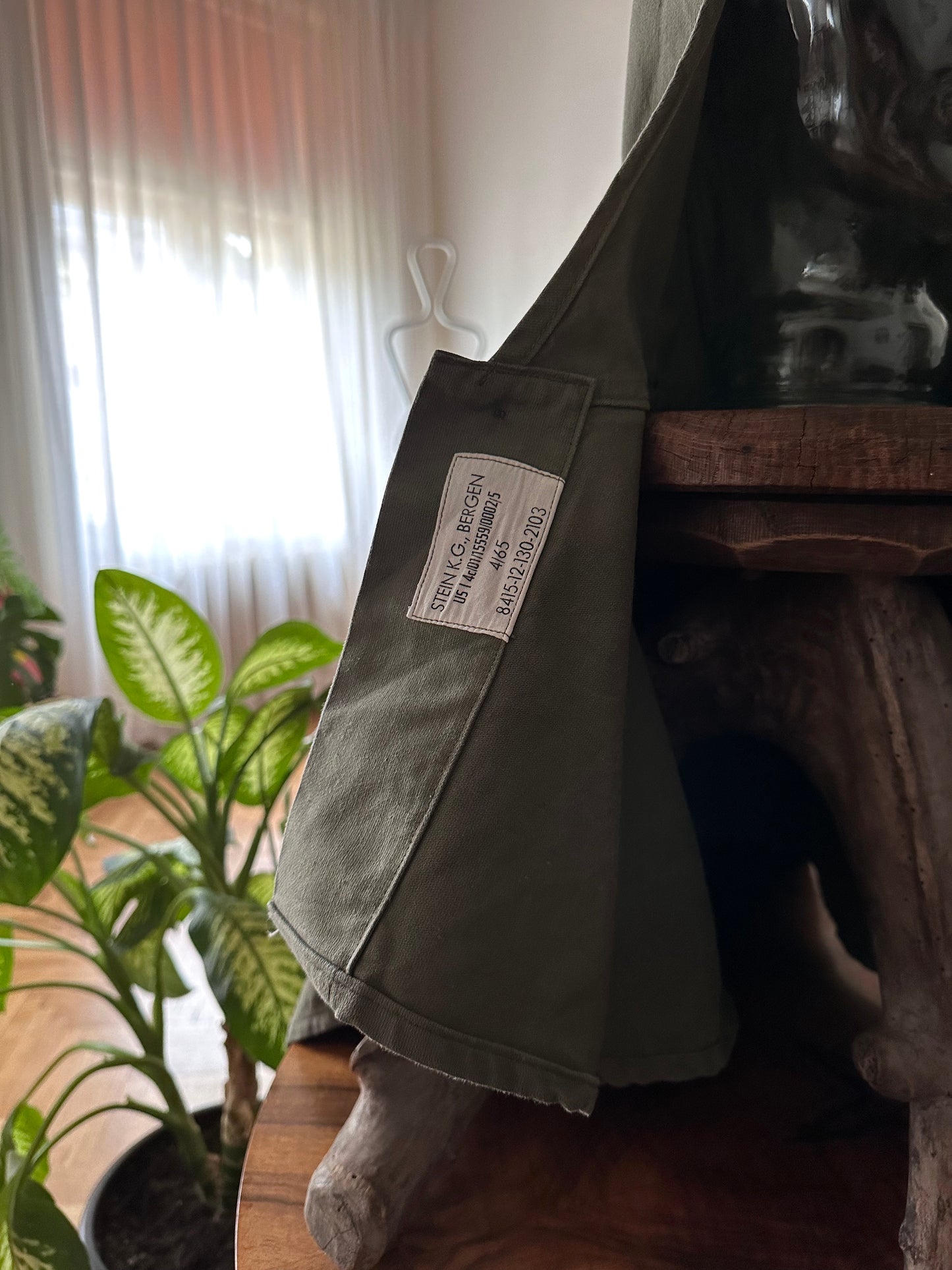 German military rain hat