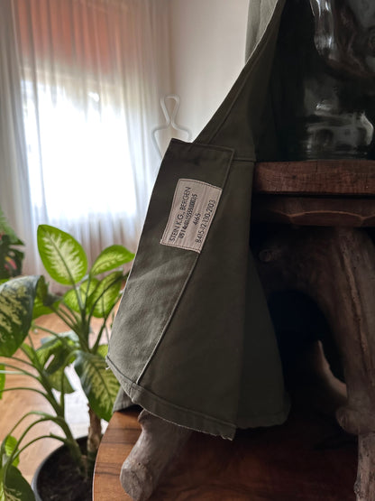 German military rain hat