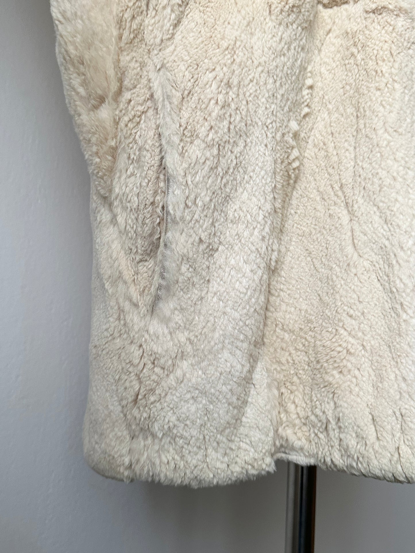 -60s Czechoslovakia real fur zip-up parka