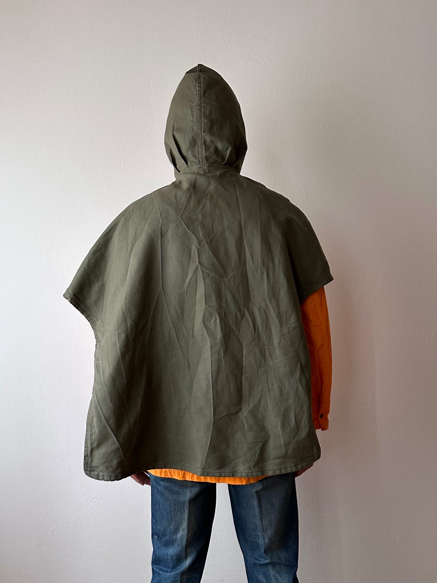 German military rain hat