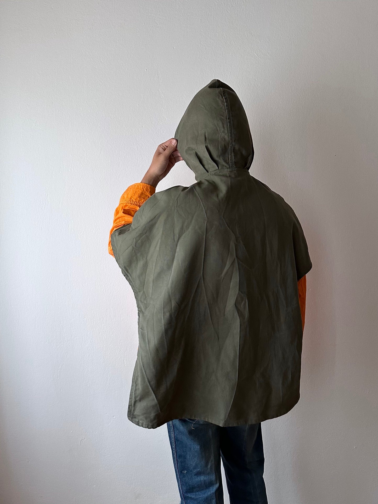 German military rain hat