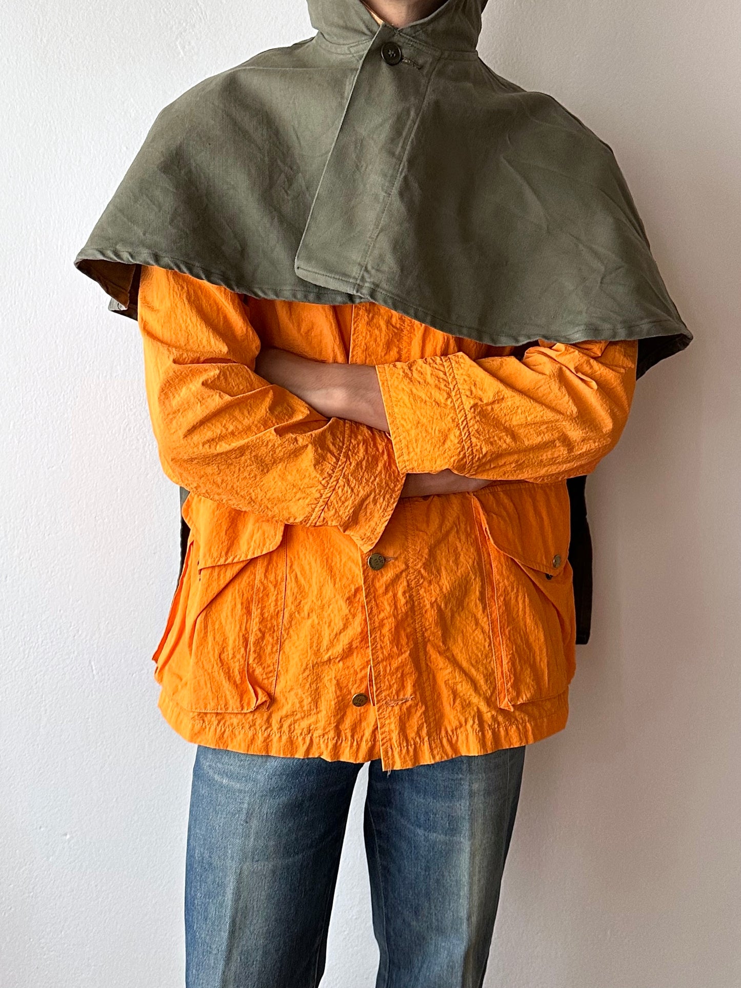 German military rain hat