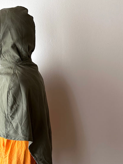 German military rain hat