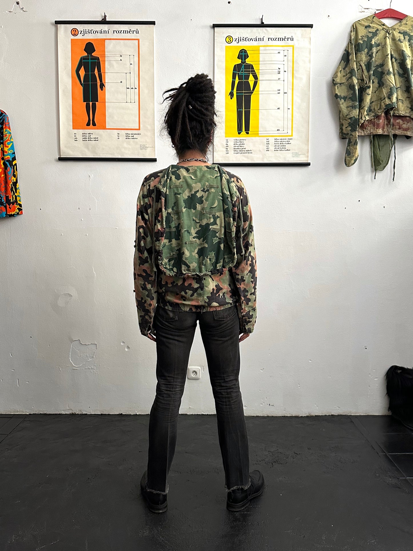 1950s Československá lidová armáda DUBÁKY camouflage jacket