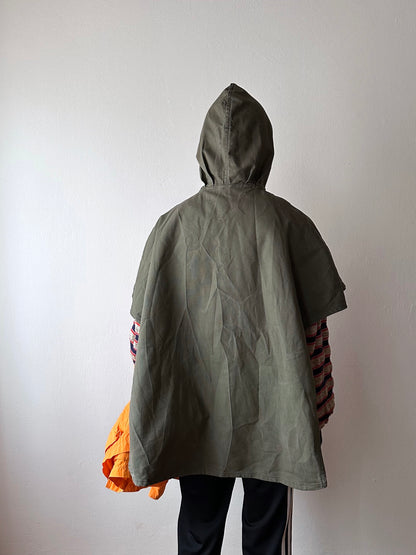 German military rain hat