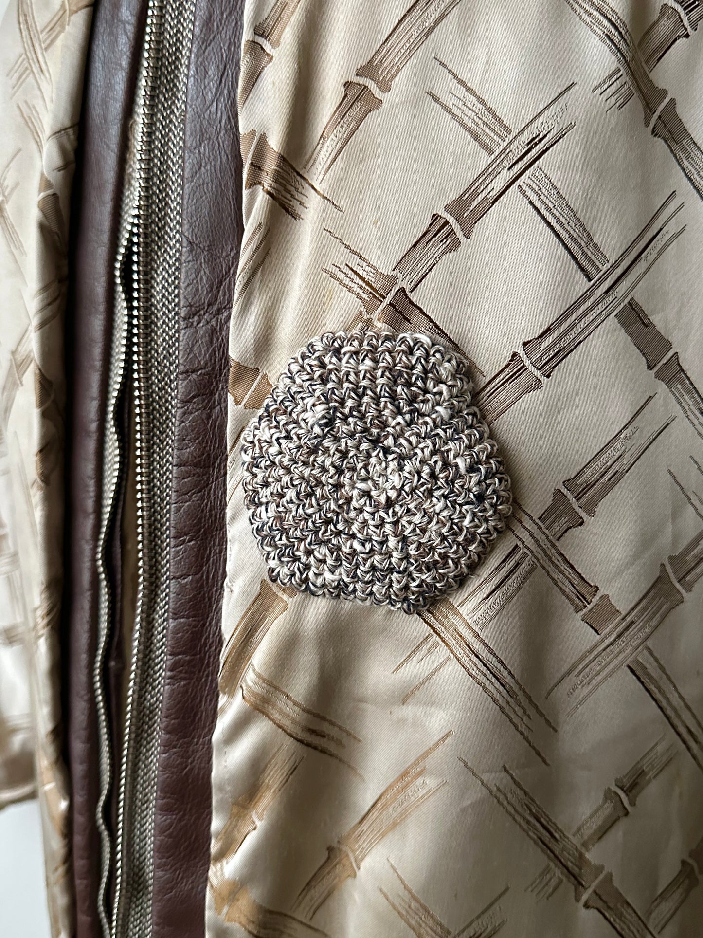 -60s Czechoslovakia real fur zip-up parka