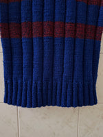 Vintage handmade wool knit vest