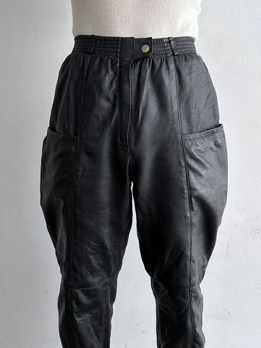 80s Leather trouser