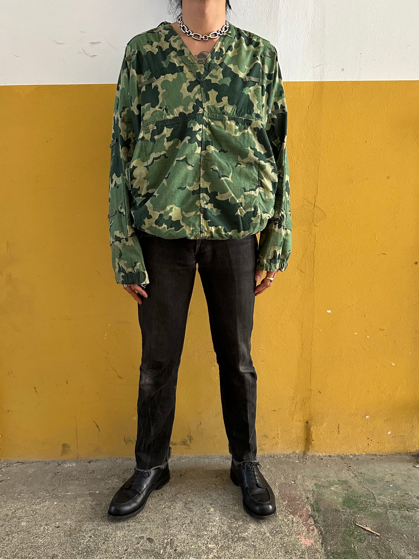 1950s Československá lidová armáda DUBÁKY camouflage jacket