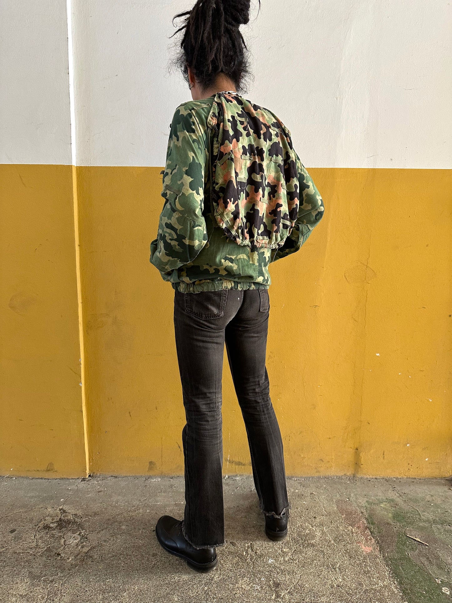 1950s Československá lidová armáda DUBÁKY camouflage jacket