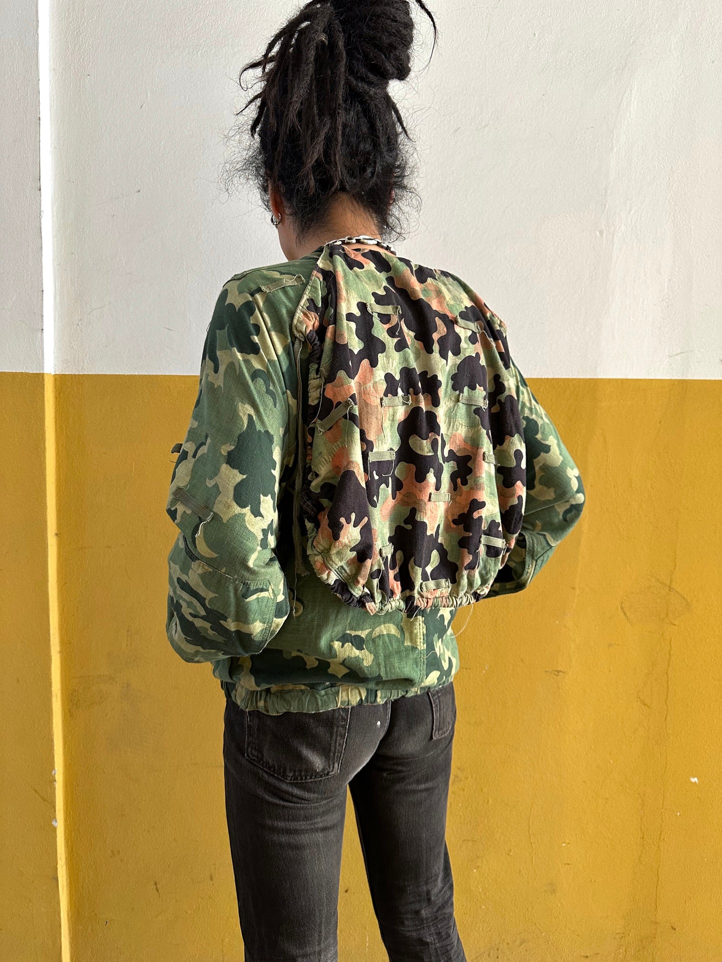 1950s Československá lidová armáda DUBÁKY camouflage jacket