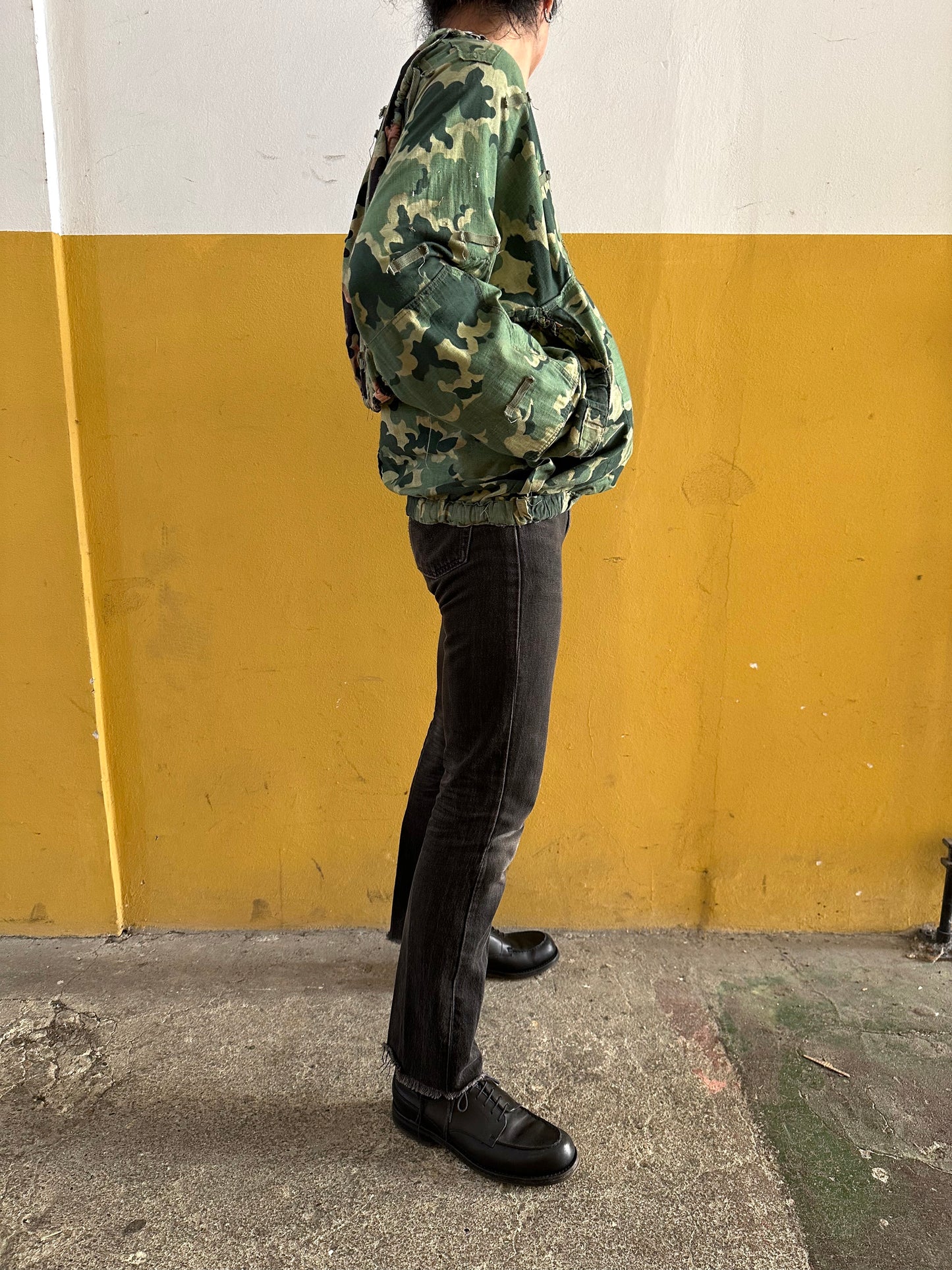 1950s Československá lidová armáda DUBÁKY camouflage jacket
