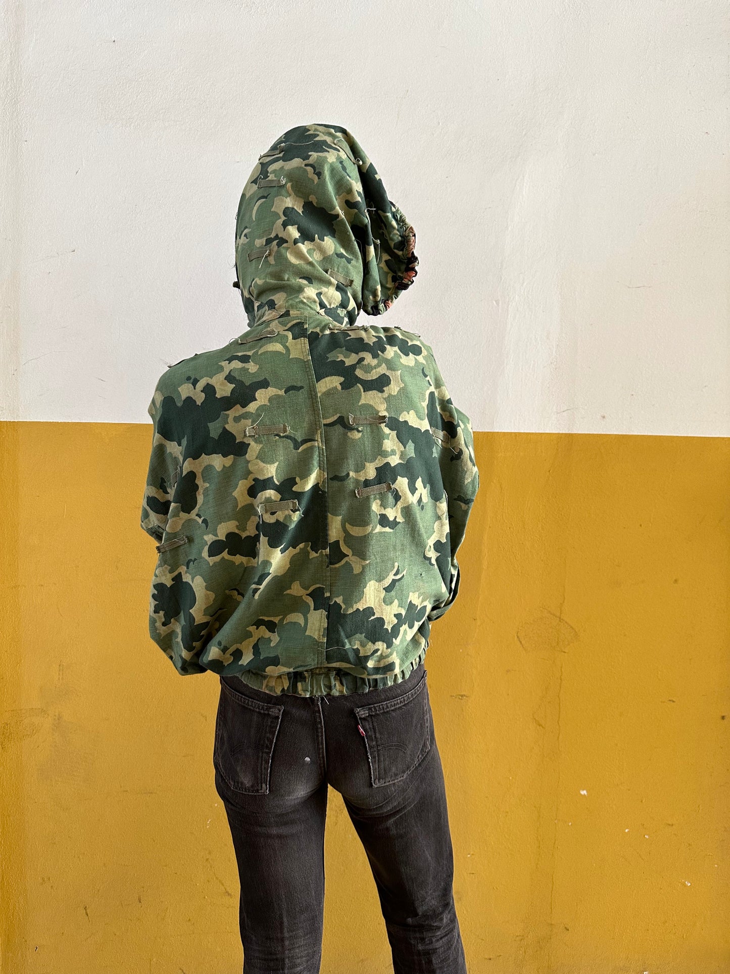 1950s Československá lidová armáda DUBÁKY camouflage jacket