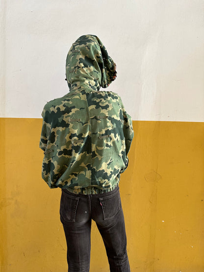1950s Československá lidová armáda DUBÁKY camouflage jacket