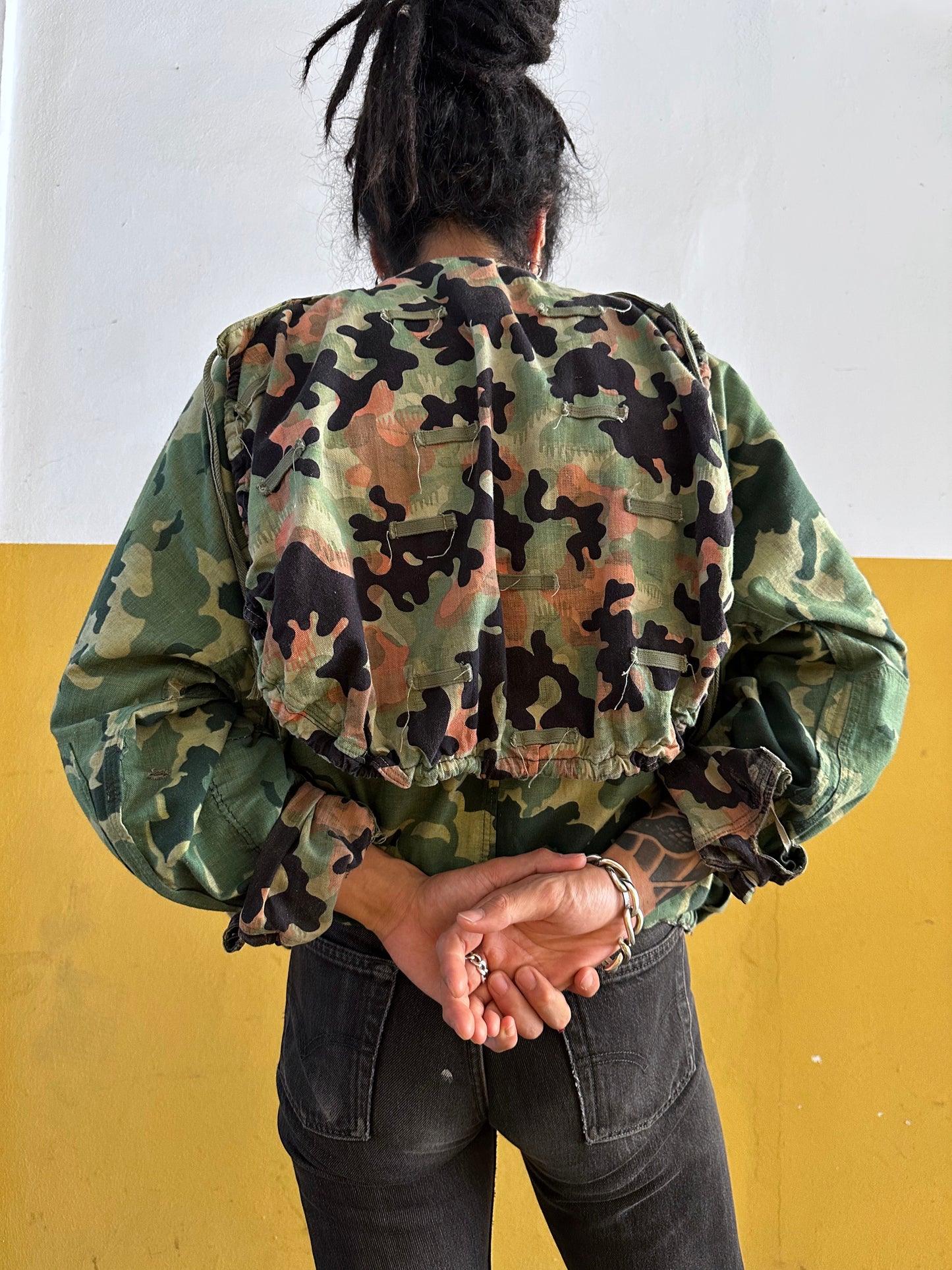 1950s Československá lidová armáda DUBÁKY camouflage jacket