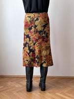 90s Dries Van Noten floral skirt