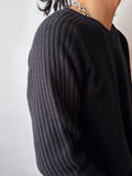 90s Europe Levi's black cotton sweater