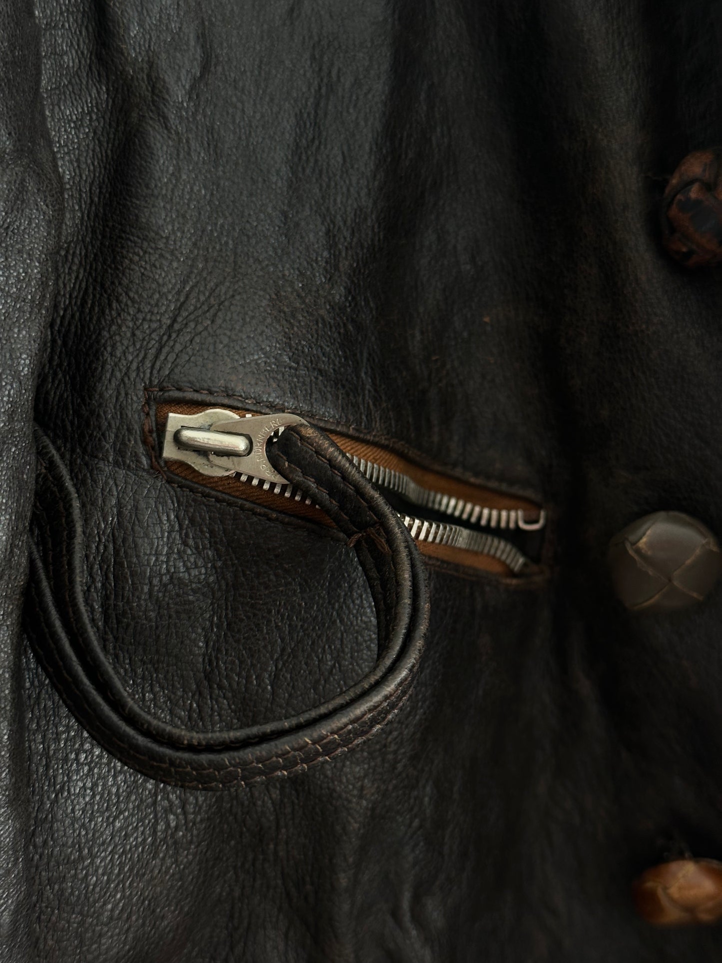 30s Motorcycle leather jkt