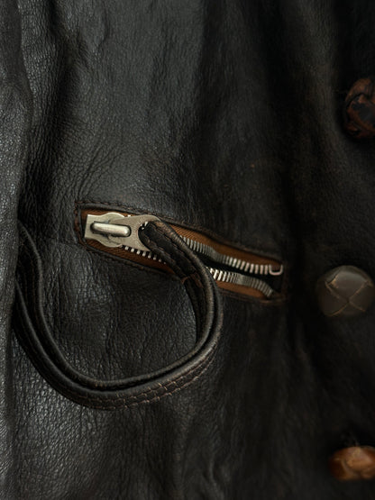 30s Motorcycle leather jkt