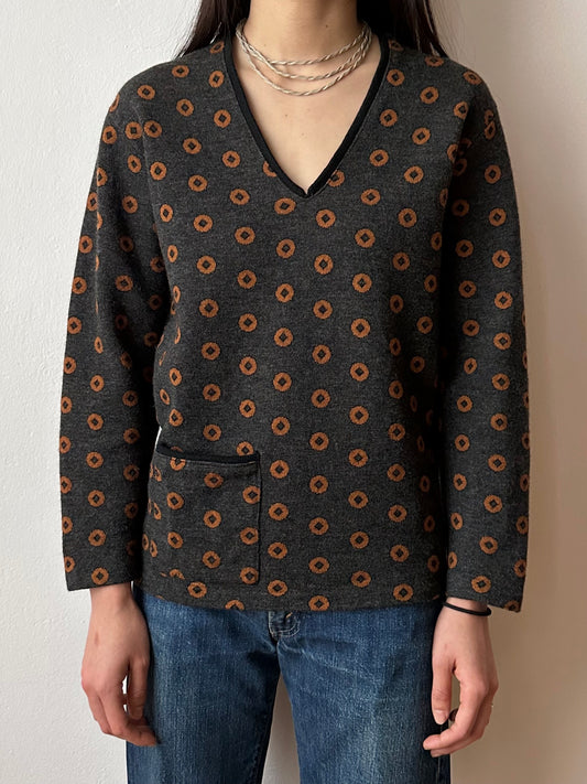 60s-70s Wool jumper