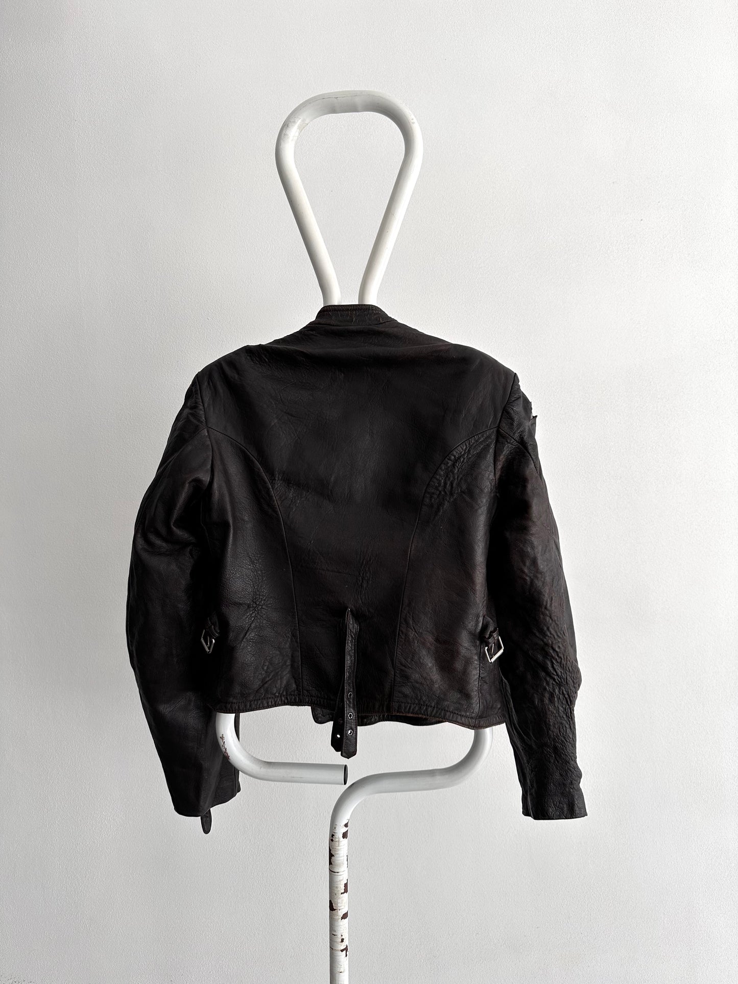 30s Motorcycle leather jkt