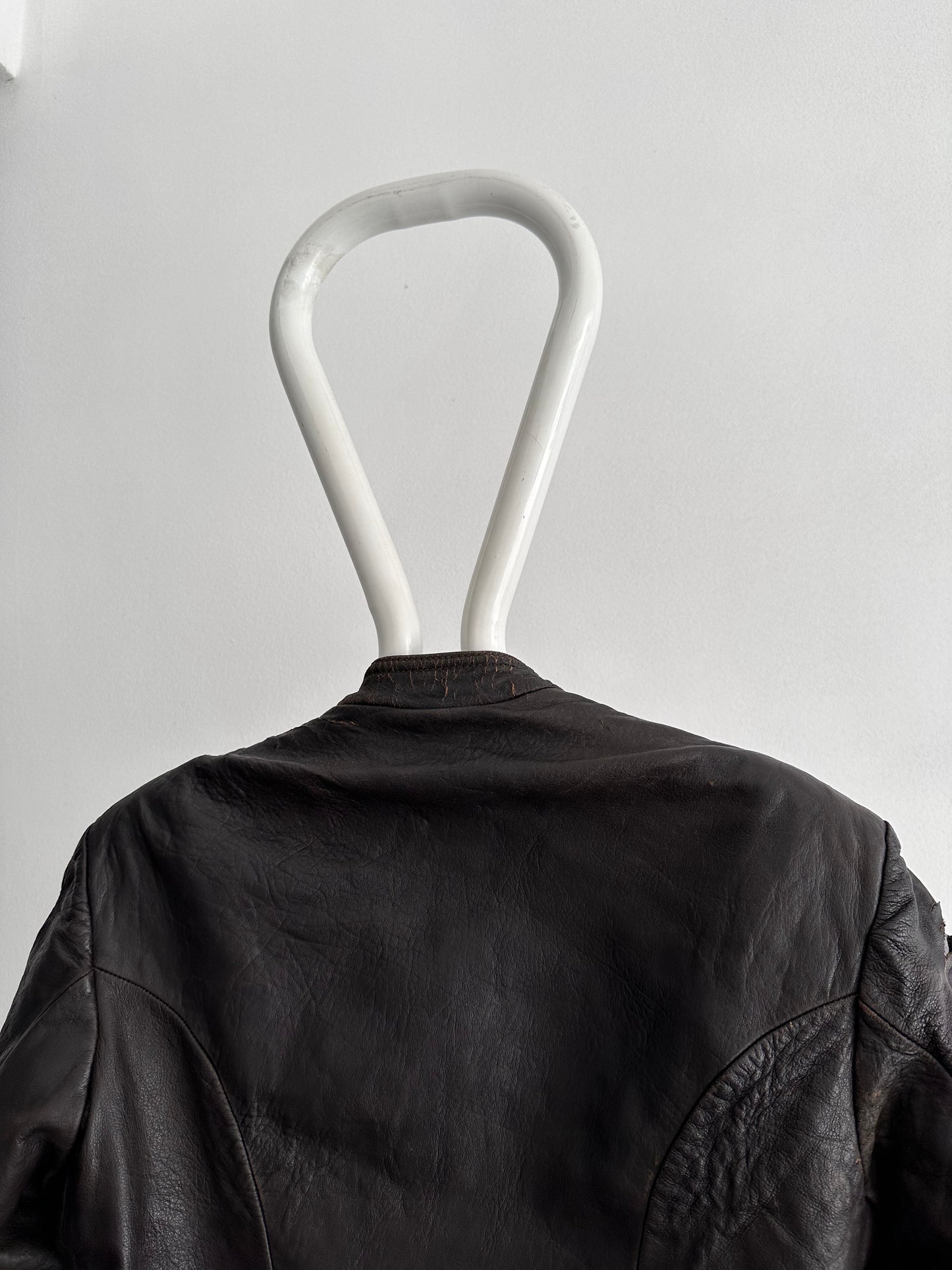 30s Motorcycle leather jkt