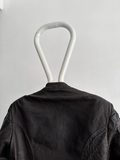 30s Motorcycle leather jkt