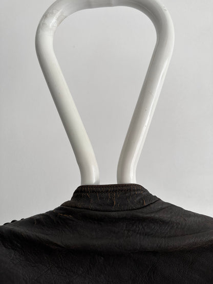 30s Motorcycle leather jkt