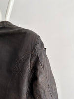30s Motorcycle leather jkt