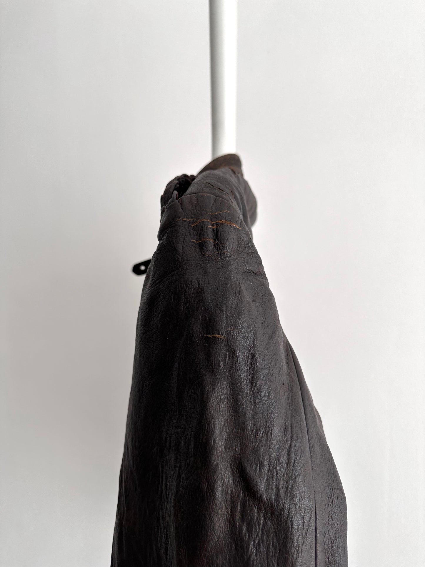 30s Motorcycle leather jkt