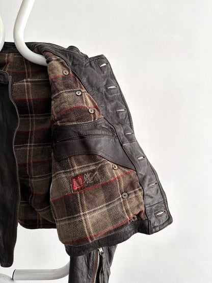 30s Motorcycle leather jkt
