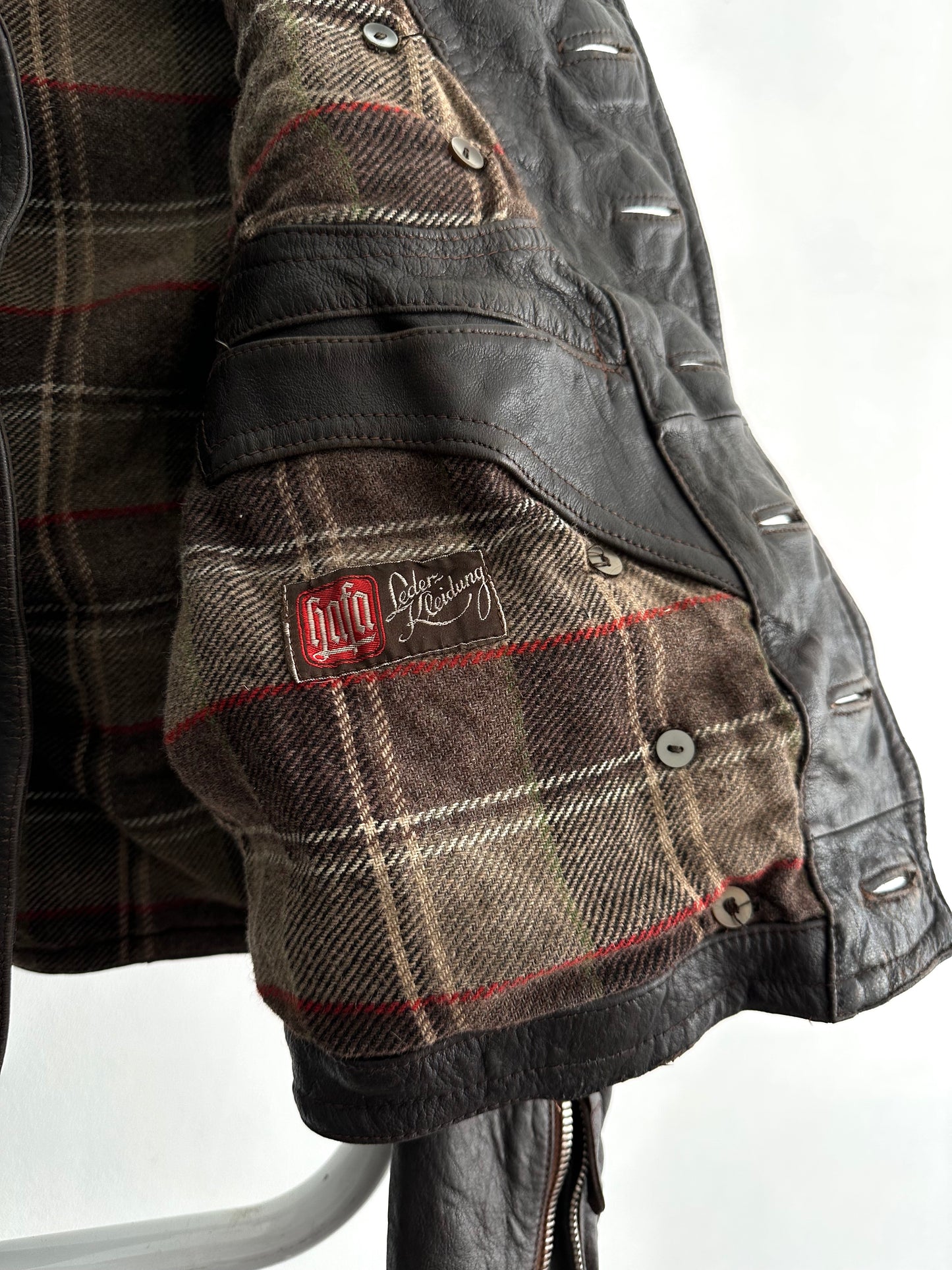 30s Motorcycle leather jkt