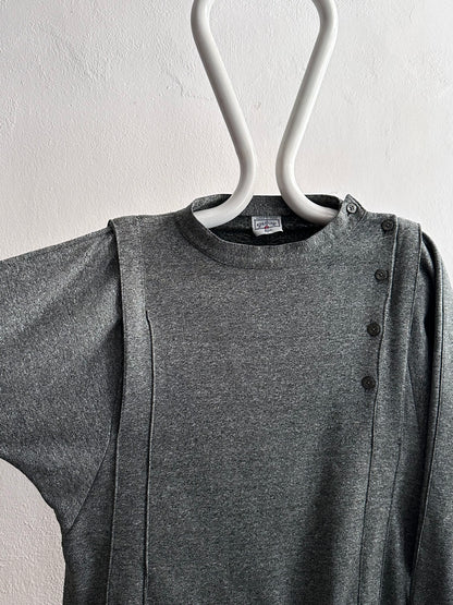 French gray sweatshirt